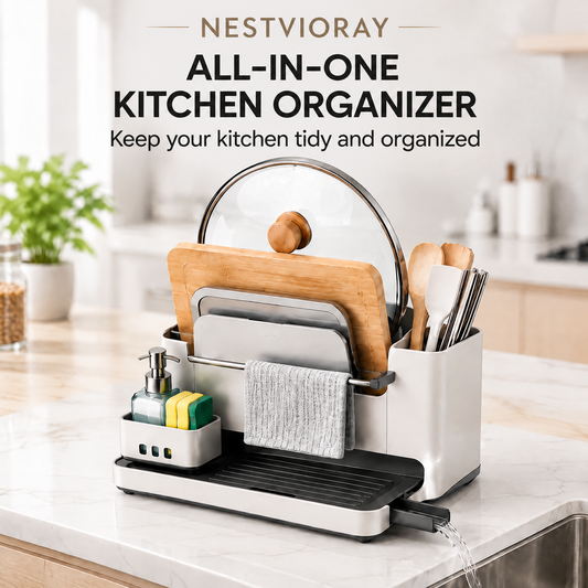 NESTVIORAY Multi-Functional Kitchen Storage Rack