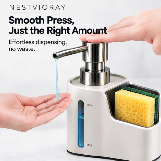NESTVIORAY All-in-One Sink Organizer